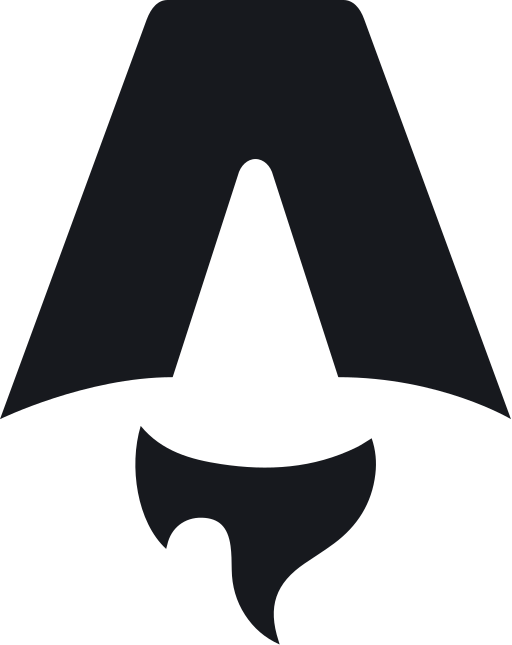 Astro logo — the hybrid SSR framework powering this site